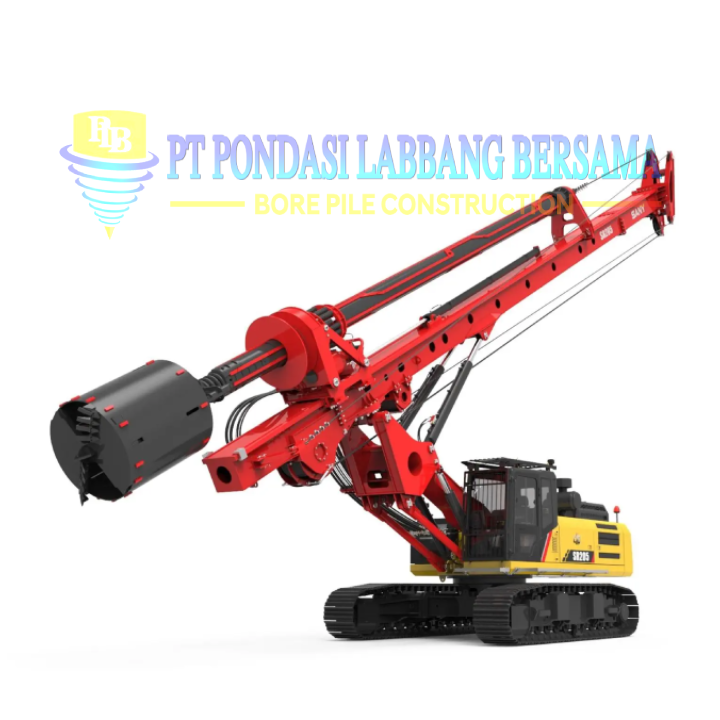 drilling rig machine bore pile makassar pt pondasi labbang bersama borpile